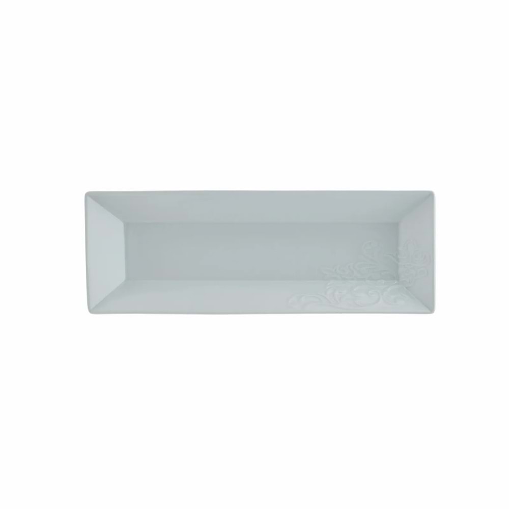 Karaca Forever Bone Trend Emboss 32 Parça 6 Kişilik Kahvaltı Takımı Yeşil