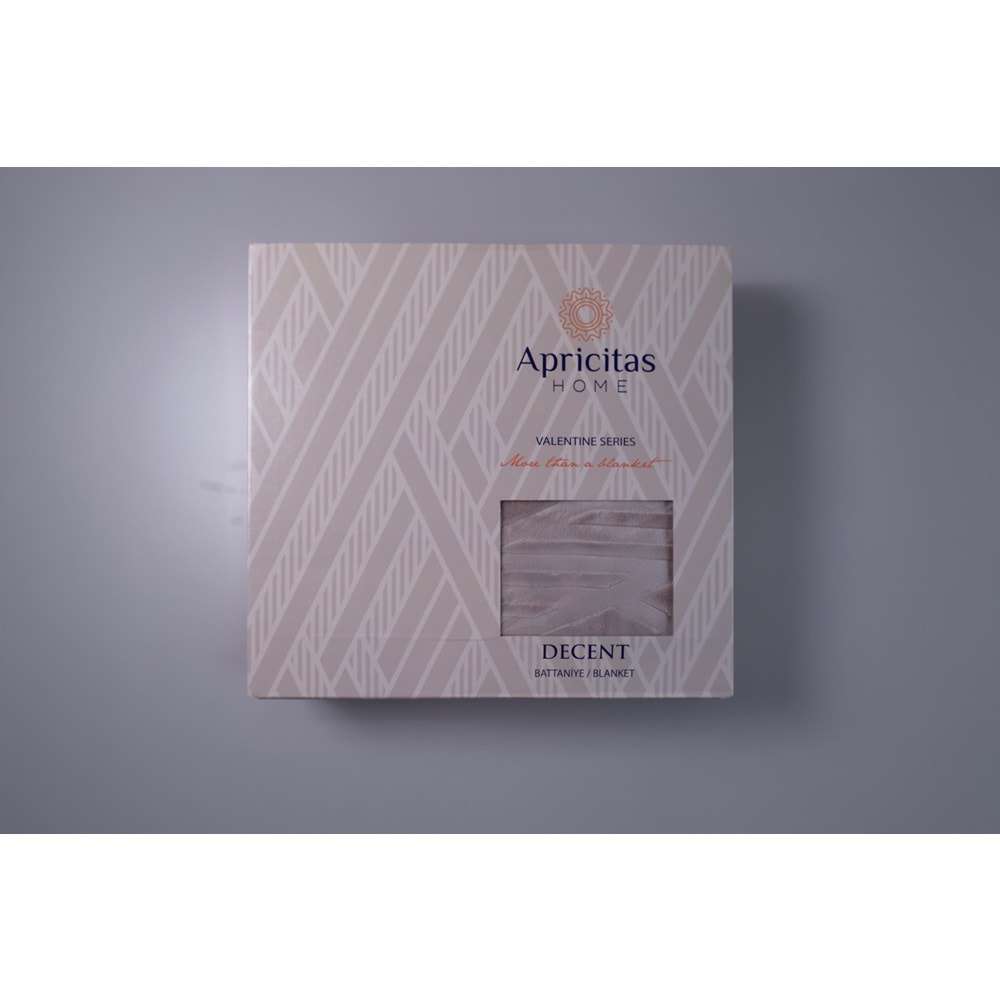Apricitas Decent Blush Çift Kişilik Embos Battaniye