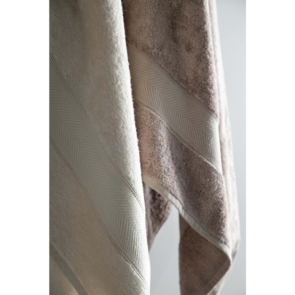 90x150 4LU HAVLU SETI LOTUS EKRU-VIZON - BANYO SETİ