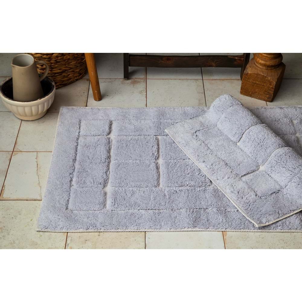 Apricitas 60X100 / 50X60 BANYO PASPASI BRICKS GRI - PASPAS