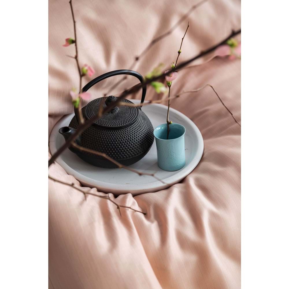 Apricitas Ellie Blush King Size Bambu Çift Kişilik Nevresim Takımı XL
