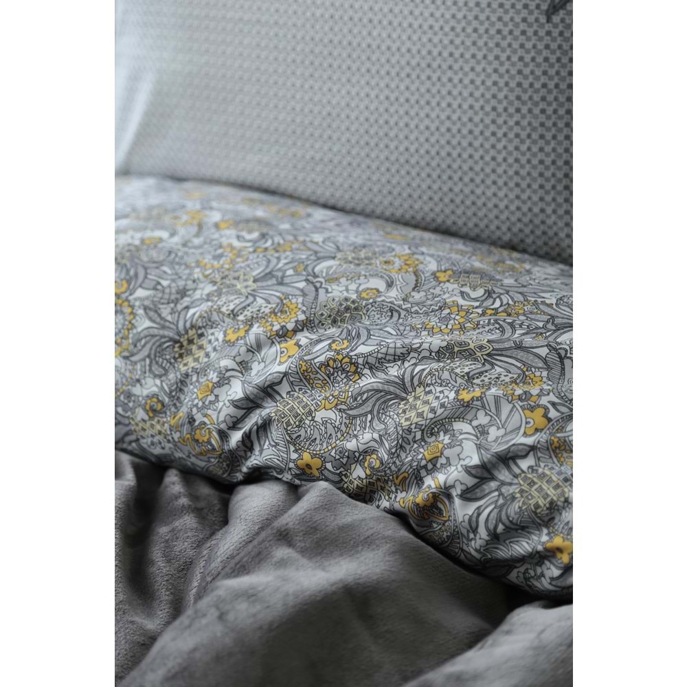 Apricitas Home ÇİFT KİŞİLİK MY TOUCH NEV TAKIMI ANTICA GRAY - NEVRESIM