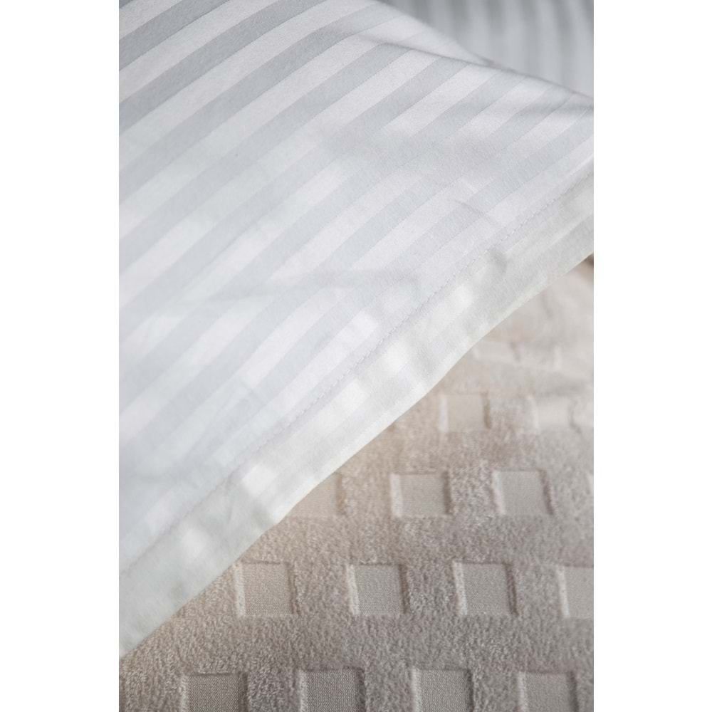 KING SIZE UNIQUE TOUCH NEV TAKIMI TIMES ECRU - NEVRESIM