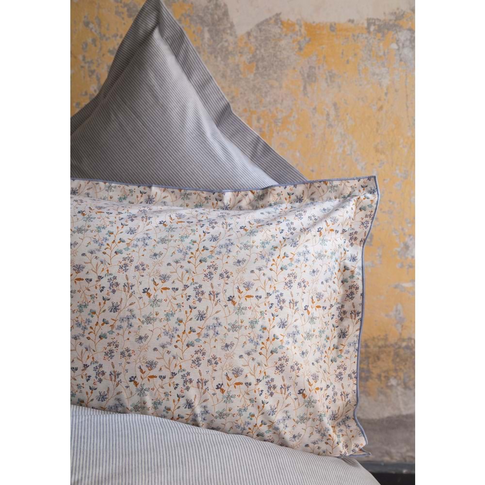 Apricitas TEK KİŞİLİK PIKE TAKIMI MIRACLE INDIGO - PIKE TAKIMI