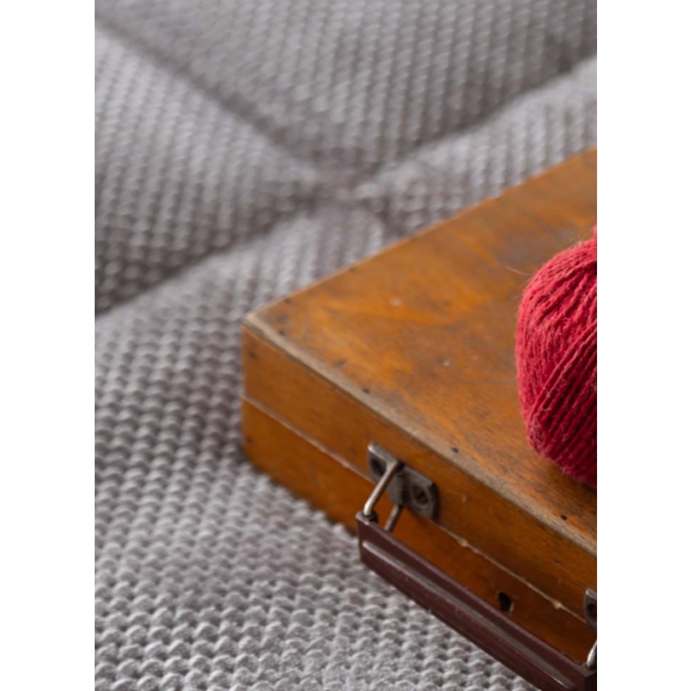 Apricitas Home Migra Gray Çift Kişilik Uyku Seti