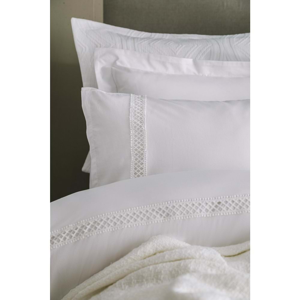 Apricitas TEK KİŞİLİK TIMELESS PRIME SET BELMONT WHITE - YATAK ORTUSU