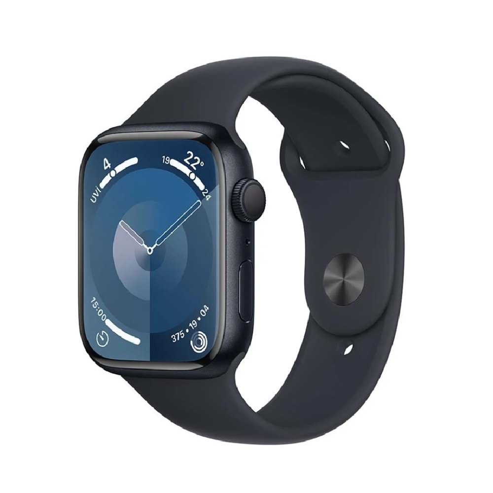 Apple Watch Series 9 GPS 45mm Akıllı Saat Midnight 24.10.2025 Garantili Teşhir