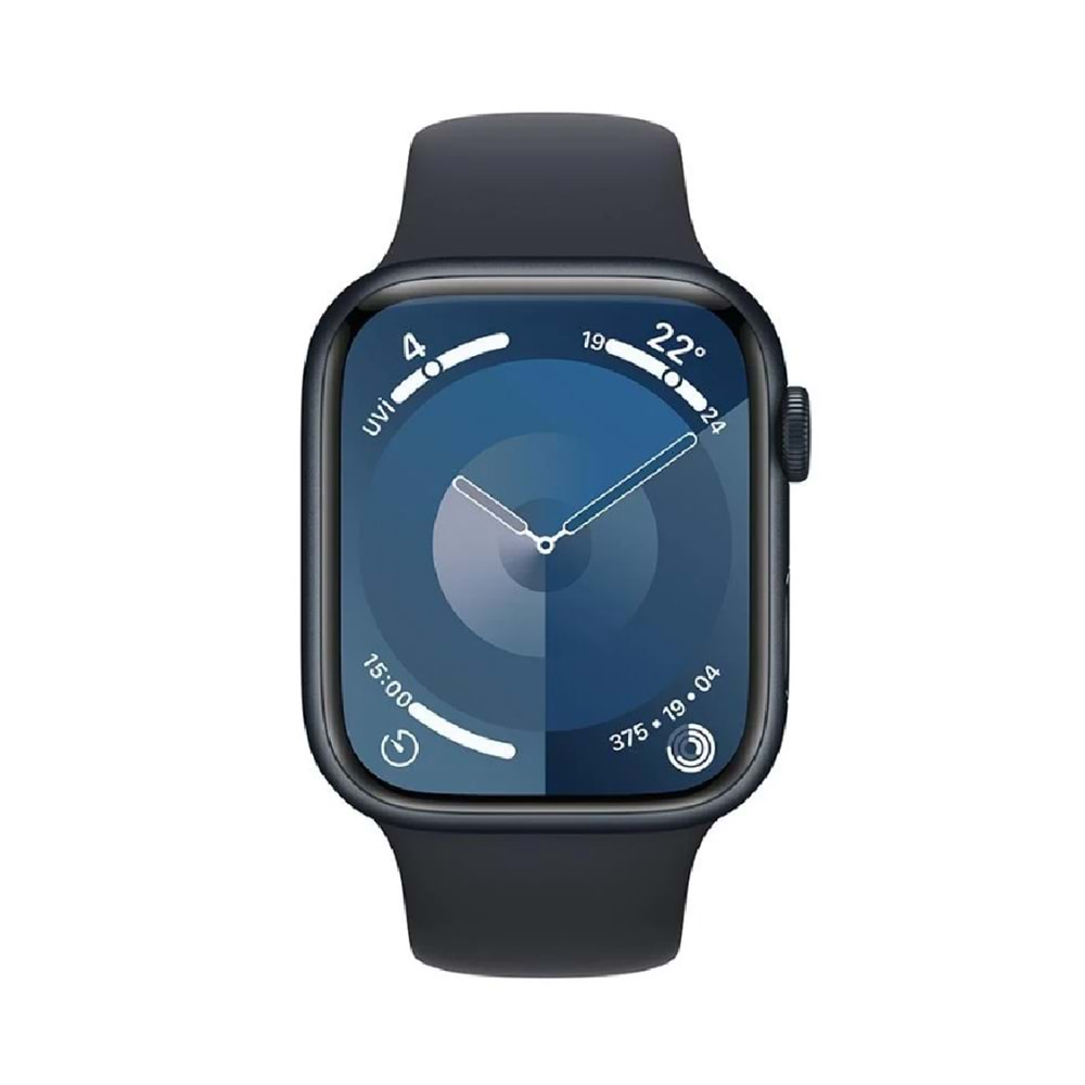 Apple Watch Series 9 GPS 45mm Akıllı Saat Midnight 24.10.2025 Garantili Teşhir