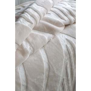 Apricitas Home Decent Ecru 220x240cm Battaniye
