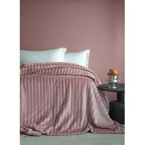 Apricitas Gentle Blush Çift Kişilik Embos Battaniye