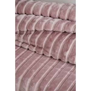 Apricitas Gentle Blush Çift Kişilik Embos Battaniye