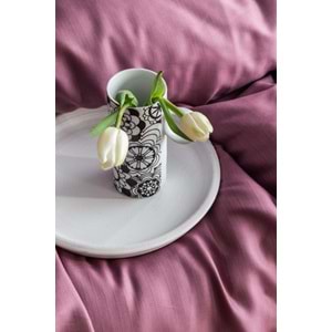 Apricitas Ellie Violet Bambu Çift Kişilik King Size Nevresim Takımı