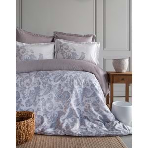 Apricitas Home Berta Yeşil XL Elegance Pamuk Saten Nevresim Takımı