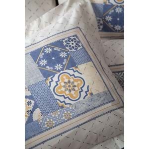 ÇİFT KİŞİLİK PIKE TAKIMI MAUDE INDIGO - PIKE TAKIMI