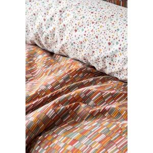 Apricitas TEK KİŞİLİK PIKE TAKIMI LEROS TERRACOTA - PIKE TAKIMI