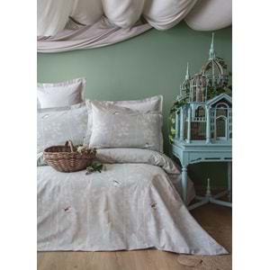 Apricitas Home Elysian Çift Kişilik %100 Pamuk Kapitoneli Nevresim Takımı