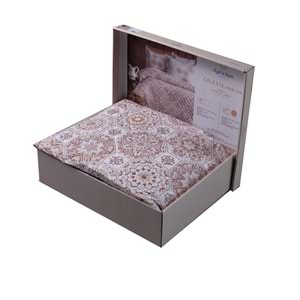 Apricitas Home ÇİFT KİŞİLİK COMPLETE SET CELESTE MERCAN - COMPLET SET