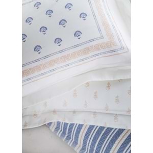 Apricitas ÇİFT KİŞİLİK TIMELESS SET FLORANTINE BLUE - YATAK ORTUSU