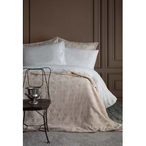 ÇİFT KİŞİLİK YATAK ÖRTÜSÜ NEVRESİM SET MADRID BEIGE - YATAK ORTUSU