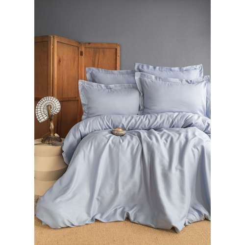 ÇİFT KİŞİLİK BAMBU NEVRESİM TAKIMI ELLIE BLUE - NEVRESIM