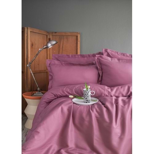 KING SIZE BAMBU NEVRESİM TAKIMI ELLIE VIOLET - NEVRESIM