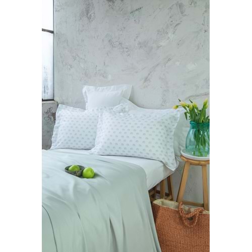 ÇİFT KİŞİLİK BAMBU PIKE SET OLIVER ADACAYI - PIKE TAKIMI