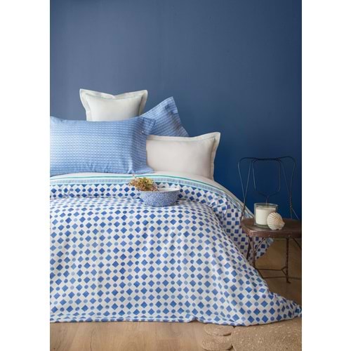 Apricitas Home KING SIZE TENCEL NEVRESİM TAKIMI TERRA INDIGO - NEVRESIM