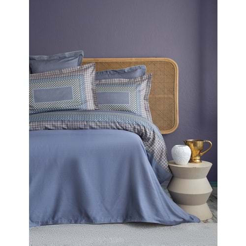KING SIZE ELEGANCE STN NEVRESİM TAK.REGINA INDIGO - NEVRESIM