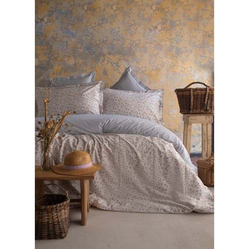 Apricitas TEK KİŞİLİK PIKE TAKIMI MIRACLE INDIGO - PIKE TAKIMI