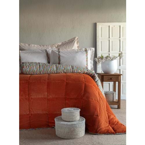 TEK KİŞİLİK UYKU SETI SOFTLY LOWEL TERRACOTTA - UYKU SETI