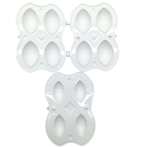 PLASTİK 4LÜ İÇLİ KÖFTE YAPMA KALIP APARATI (5047)