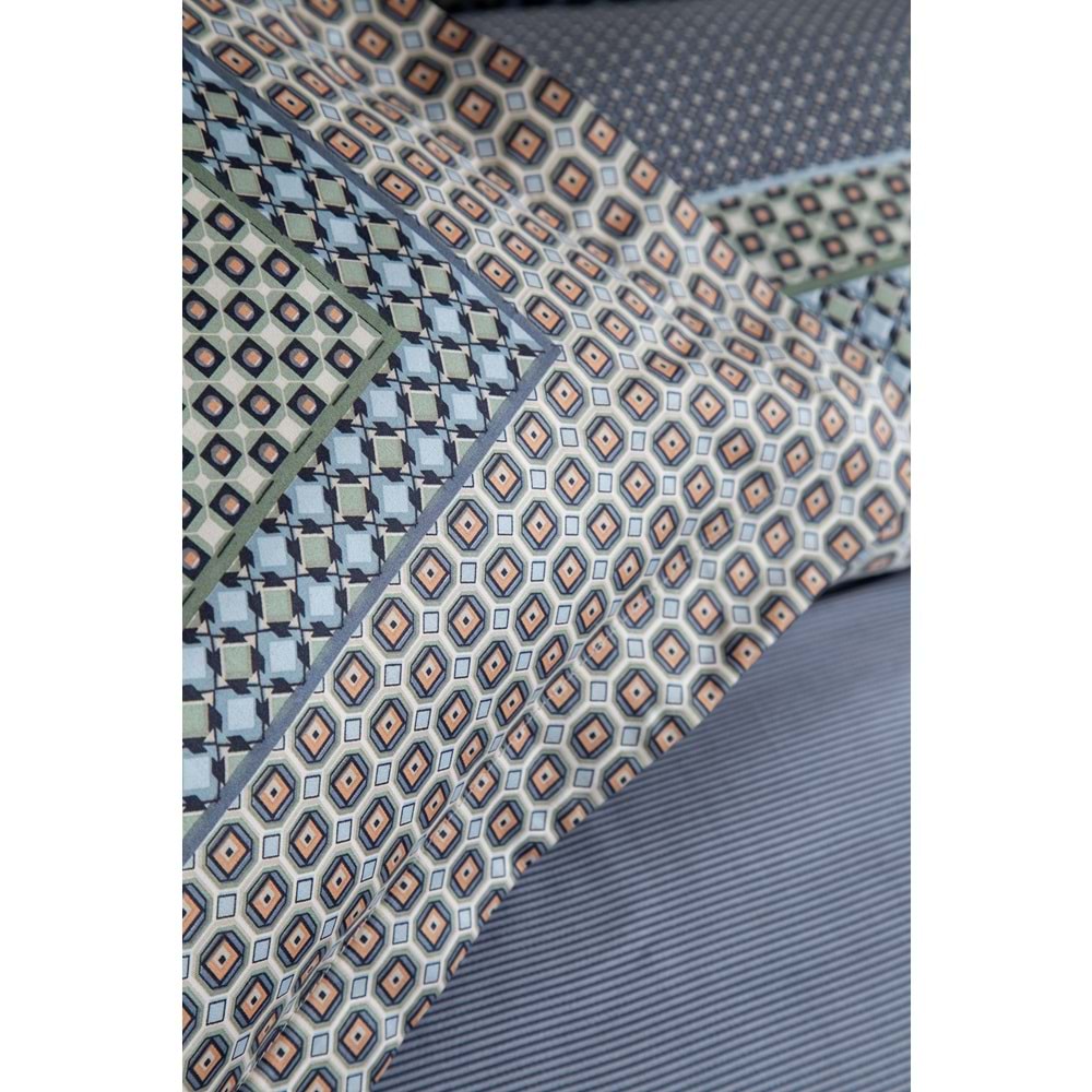 ÇİFT KİŞİLİK ELEGANCE STN NEVRESIM TAK.REGINA INDIGO - NEVRESIM
