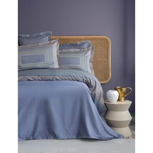 KING SIZE ELEGANCE STN NEVRESİM TAK.REGINA INDIGO - NEVRESIM