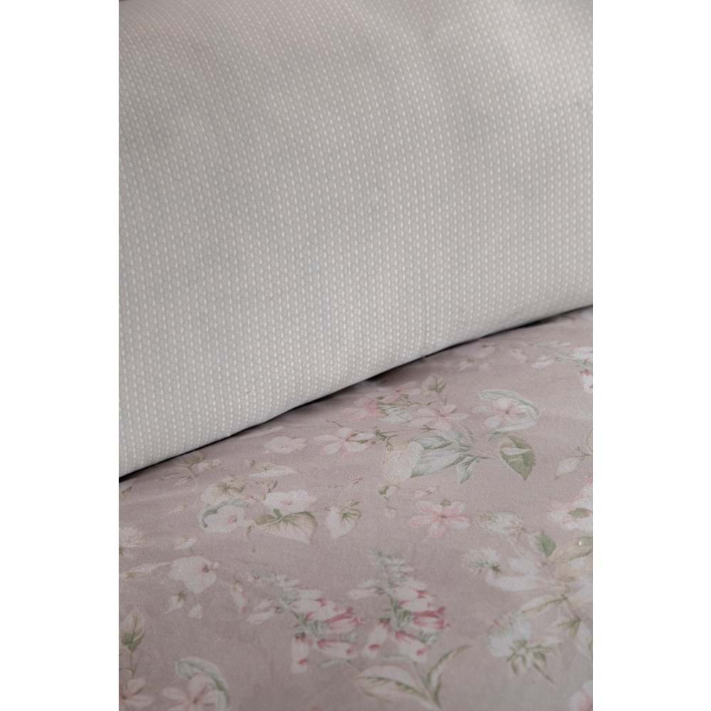 KING SIZE ELEGANCE STN NEVRESİM TAK.FRANNY BEIGE - NEVRESIM