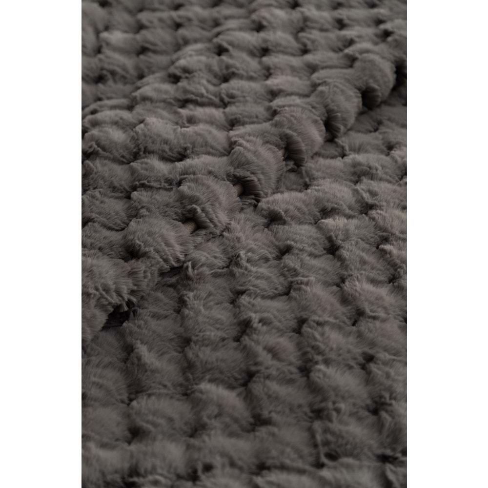 ÇİFT KİŞİLİK YATAK ÖRTÜLÜ SET SILVERFOX GRAY - YATAK ORTUSU
