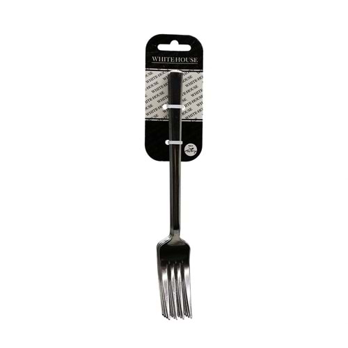 6 PARÇA EKO ÇUBUK SADE METAL YEMEK ÇATAL 2MM (5047)