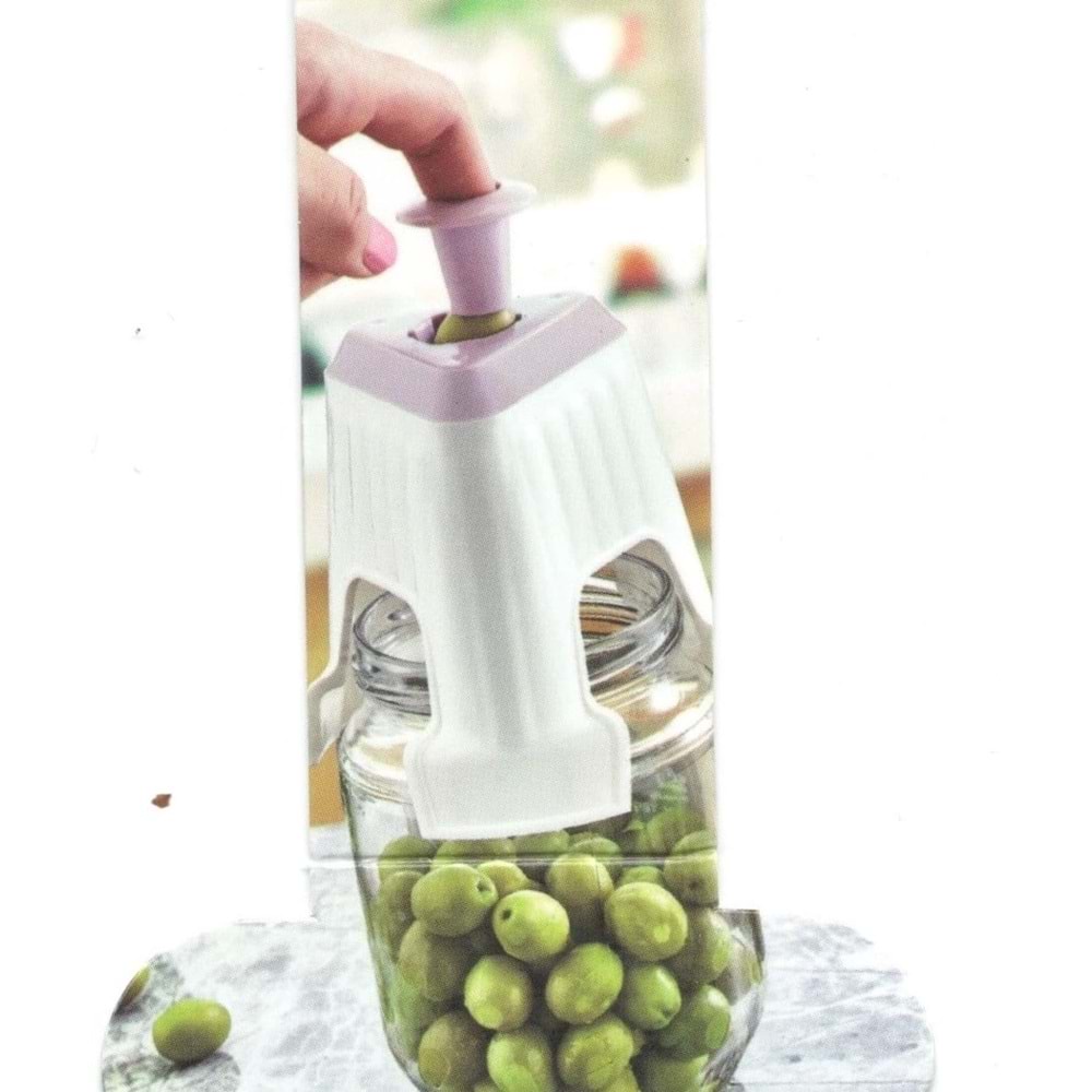Zeytin Çizme Aparatı - Kesme Makinesi - Parmaklık Hediyeli (5047)