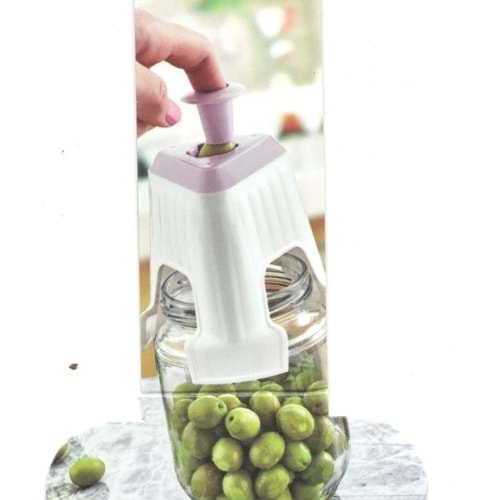 Zeytin Çizme Aparatı - Kesme Makinesi - Parmaklık Hediyeli (5047)