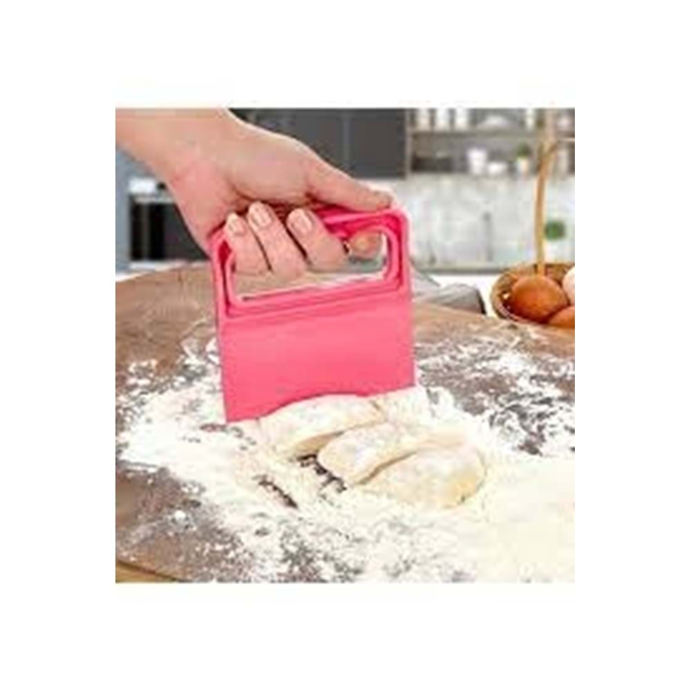 SAPLI HAMUR KESİCİ - KAZIYICI PLASTİK SPATULA (5047)