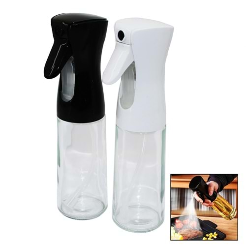 SPREY CAM YAĞDANLIK 200ML PLASTİK SPREY BAŞLIK (5047)