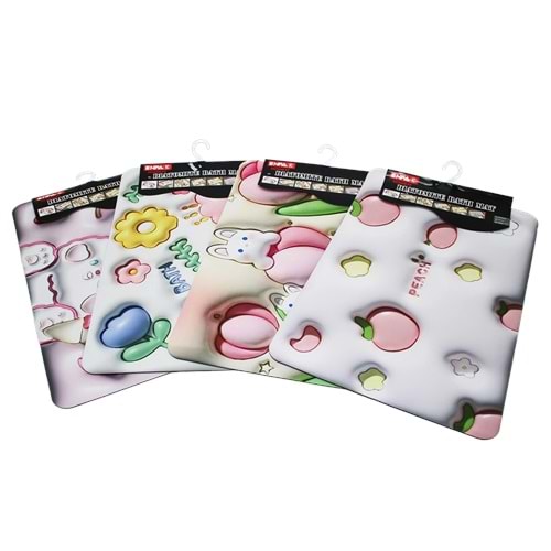DESENLİ SU EMİCİ SİHİRLİ BANYO PASPAS - BULAŞIK ALTLIK 37X57CM (5047)