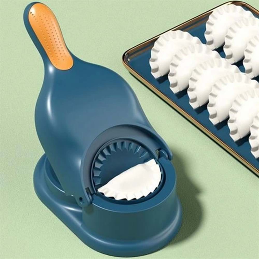 Pratik Hamur Açıcı Mantı Börek Poğaça Hamuru Açma Aparatı Ravioli Mantı Makinesi (5047)