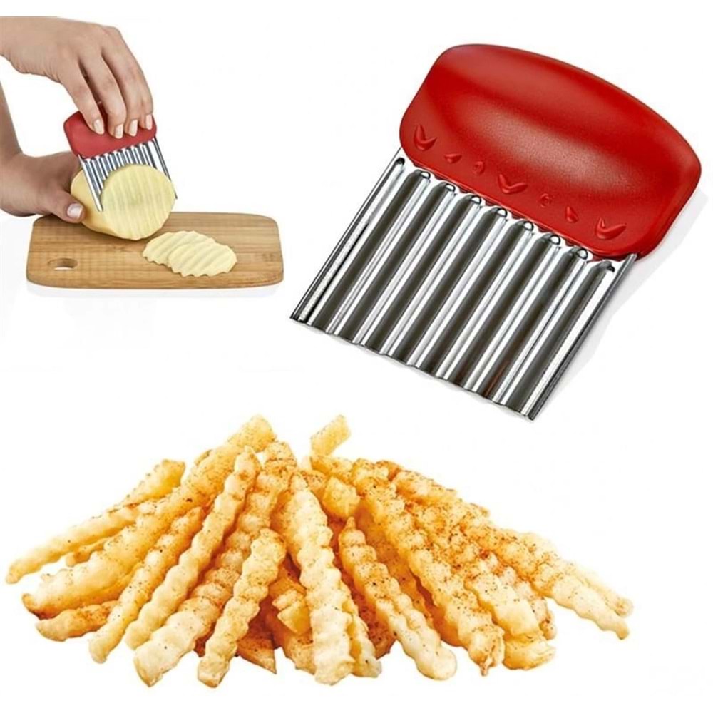 Pratik Kolay Patates Meyve Ve Sebze Dilimleyici Doğrama Bıçağı (5047)