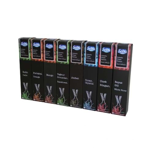 50ML BAMBU ÇUBUKLU ORTAM KOKUSU MİX (5047)
