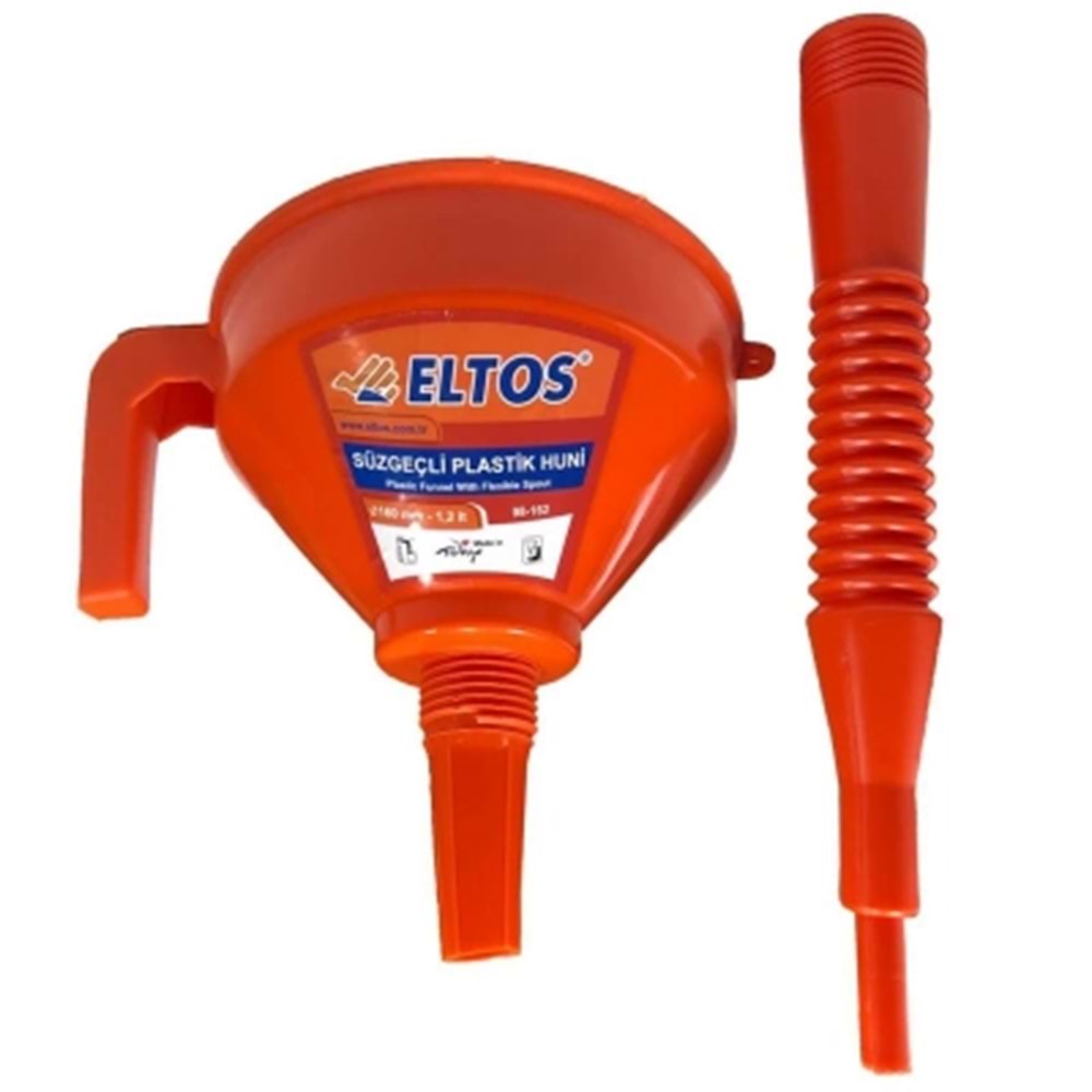 PLASTİK SÜZGEÇLİ HUNİ 1.2LT X 160MM (5047)