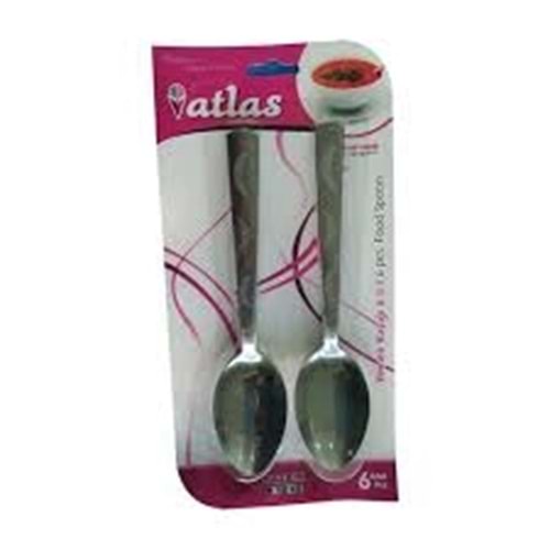 6 PARÇA METAL YEMEK KAŞIK (5047)