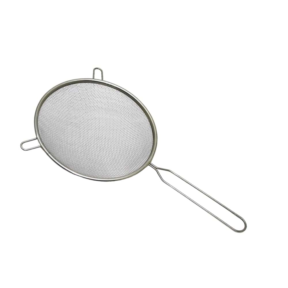 18CM TEL SÜZGEÇ METAL SAPLI KULAKLI (5047)