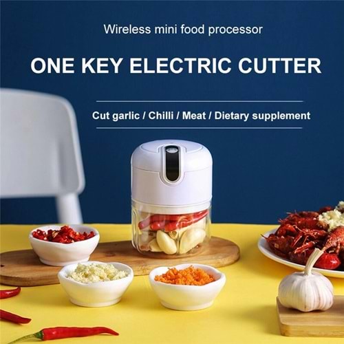Mini Rondo Şarjlı 250 ml Hazneli (5047)