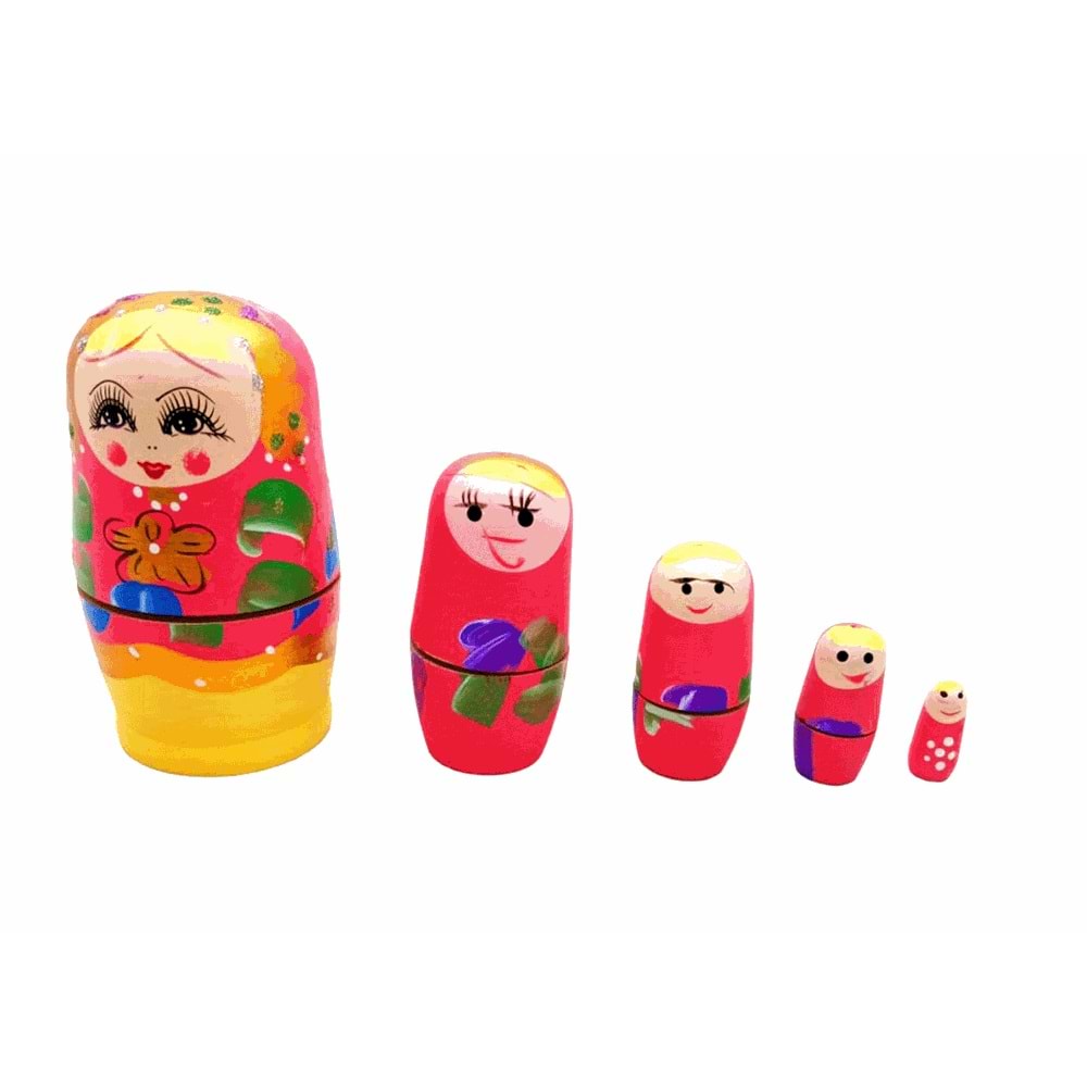 MATRUŞKA 5Lİ AHŞAP (5047)