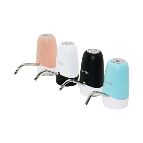 USB ŞARJLI - OTOMATİK DAMACANA SU POMPASI ŞARJ GÖSTERGELİ - DOKUNMATİK DÜĞME 5W-5V (5047)